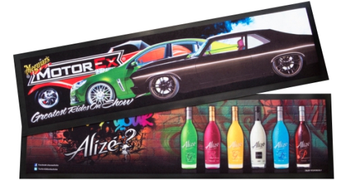printed bar mats australia